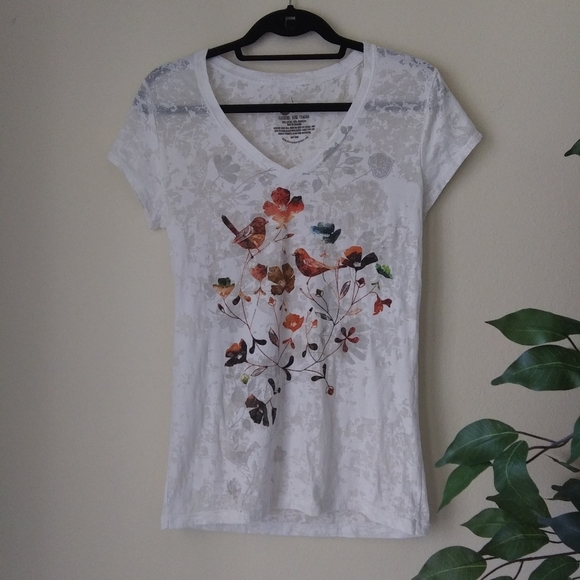 Little Paper Planes Tops - LITTLE PAPER PLANES | ARTIST SERIES Burnout Tee